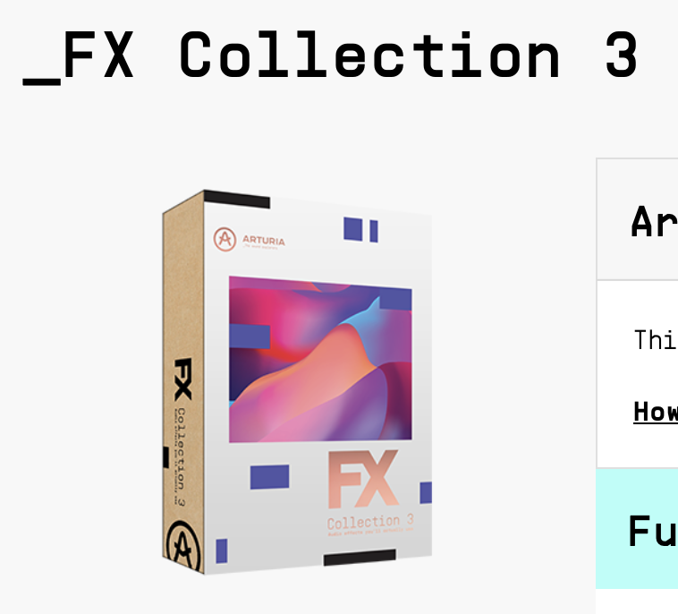 Arturia FX Collection 3